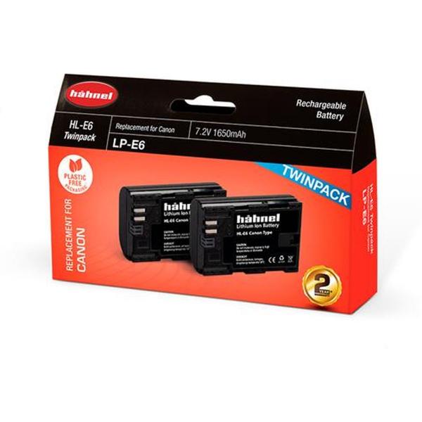 Hahnel HL-E6 Canon Twinpack (batteries LP-E6)