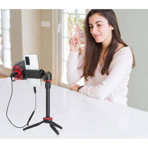 Boya Vlogging kit BY-VG330 avec BY-MM1 et support pour smartphone