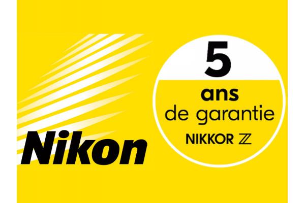 Nikon Z 5 jaar garantie
