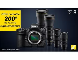 NIKON:OFFRE CUMULÉE SUR LE Z8