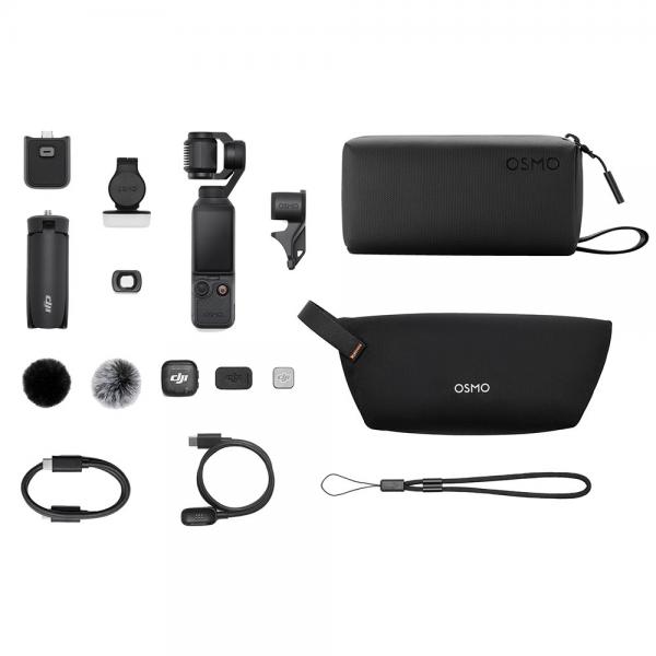 Dji Osmo Pocket 4P Vlog Combo Black