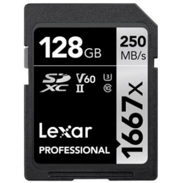 Lexar SDXC Professional UHS-II 1667x 128GB