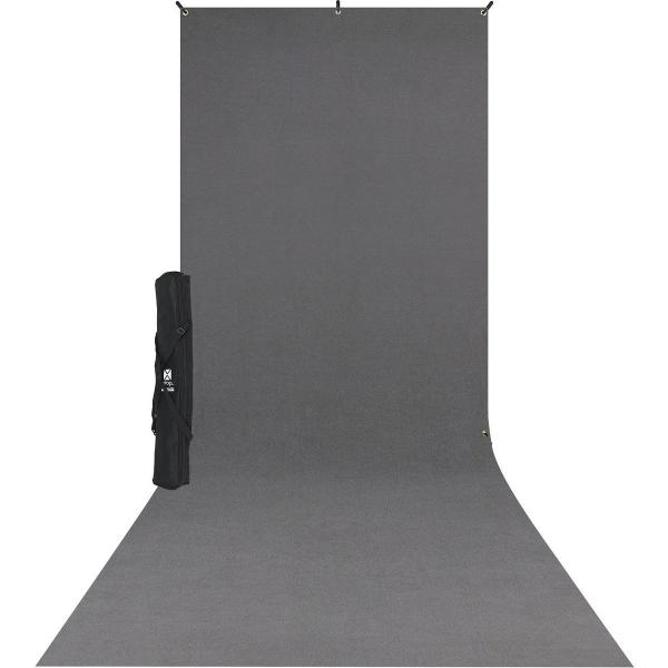 Westcott X-Drop Wrinkle-Resistant Backdrop Kit - Gray Sweep