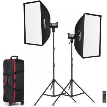 Godox SL100BI LED Video Light Two Light Kit