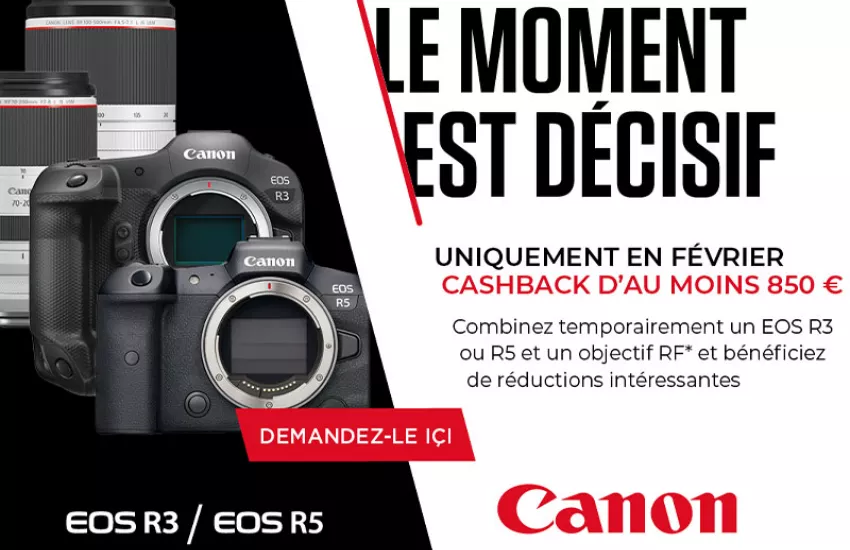 CANON Cashback EOS R3 EOS R5 + lens