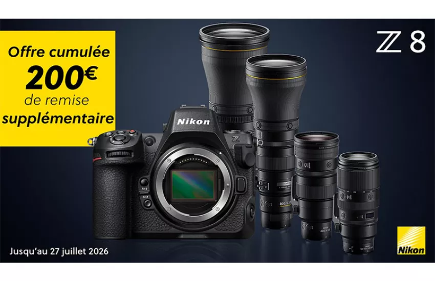 NIKON:OFFRE CUMULÉE SUR LE Z8