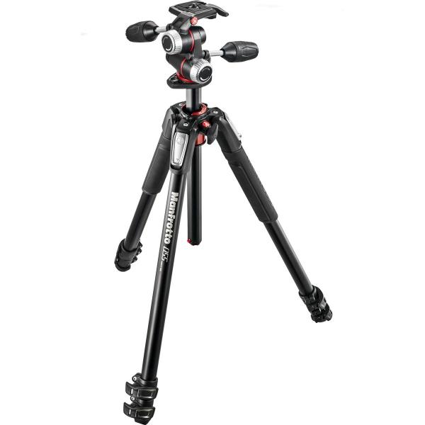 Manfrotto 055XPRO alu 3-s kit 3w head - MK055XPRO3-3W