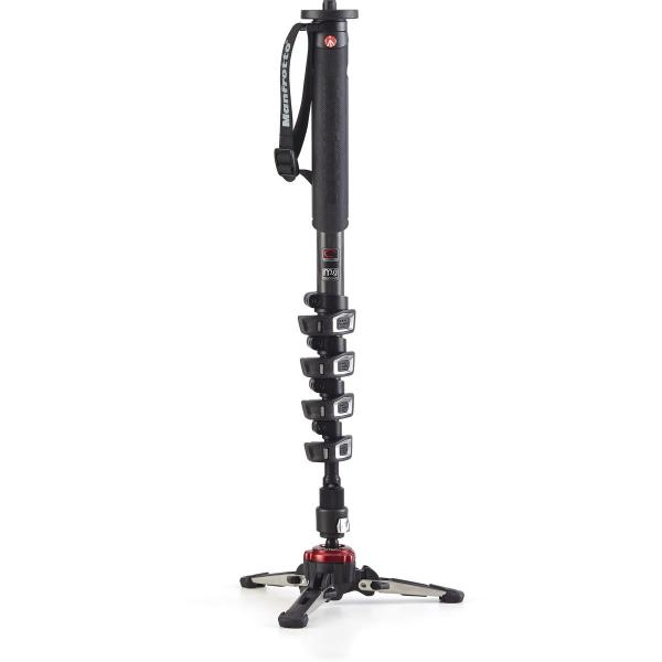 Manfrotto Xpro Video Monopod CF 5 Sections