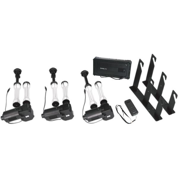 Nanlite Backdrop Elevator Support Kit (Kit de 3)